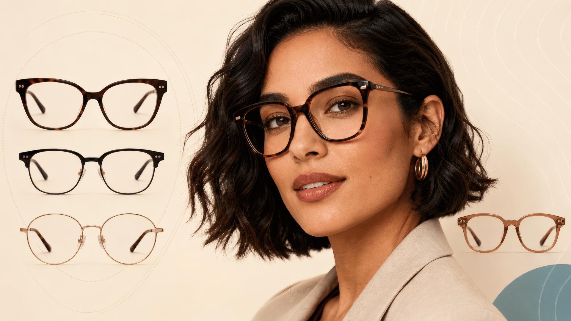 Glasses frames for face shape: how to choose the right pair