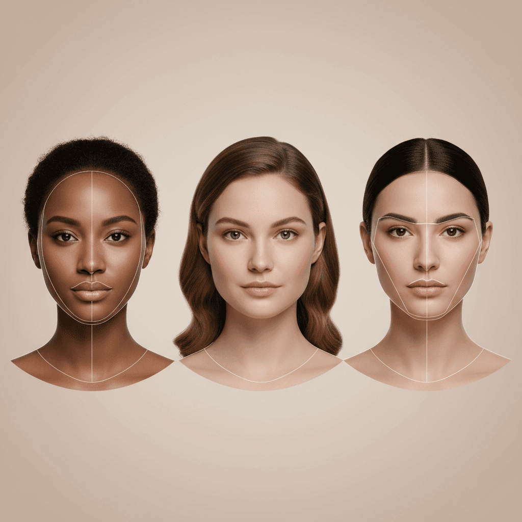 What is my face shape? Find out in 3 easy steps